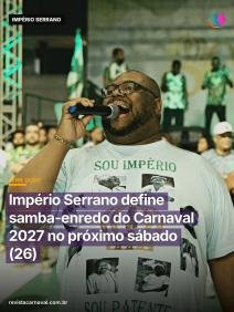 O Reizinho de Madureira se prepara para coroar a trilha sonora de sua revolução na Marquês de Sapucaí.  No próximo sábad