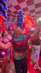 ❤️🤍 UMA NOITE DE SAMBA NA ACADEMIA!  A quadra do Salgueiro ferveu neste sábado! 🔥🥁  A Revista Carnaval esteve presente n