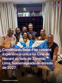 O Círio de Nazaré não se explica, se sente. E a Beija-Flor de Nilópolis acaba de comprovar isso em Belém.  Uma comitiva 