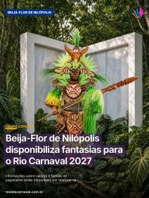 O pavilhão de Nilópolis já está de portas abertas para quem quer garantir seu lugar no espetáculo que vai sacudir a Sapu