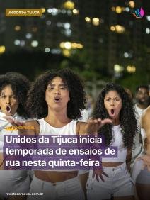 O chão da Via D1 vai tremer com a força do samba tijucano rumo à Sapucaí.  A Unidos da Tijuca inicia nesta quinta-feira,