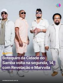 O templo dos barracões cariocas volta a pulsar com o melhor do nosso ritmo na próxima segunda-feira.  A Cidade do Samba 
