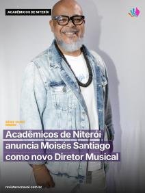 A voz do samba e a experiência de quem coleciona vitórias agora comandam a harmonia musical da Acadêmicos de Niterói. O 