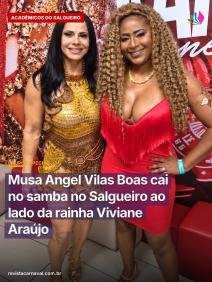 O terreiro do Salgueiro foi palco de um encontro marcado pelo puro amor ao samba e pelo respeito às grandes vertentes do