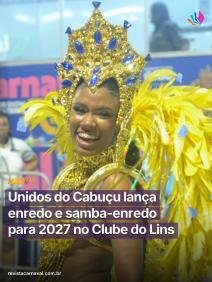 A Unidos do Cabuçu convoca a sua gente para dar o pontapé inicial rumo ao Carnaval 2027 com uma grande festa no coração 