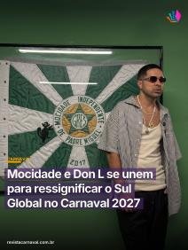 O pavilhão de Padre Miguel soma forças com a poesia contundente do rap nacional para pensar o futuro da nossa cultura.  