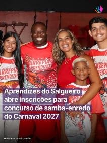 O futuro do samba pede passagem na caneta da garotada que vai cantar a história de um dos maiores defensores do pavilhão