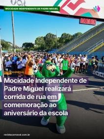A Estrela Guia vai invadir as ruas da Zona Oeste com muito fôlego e paixão para celebrar mais um ano de glórias.  Para c