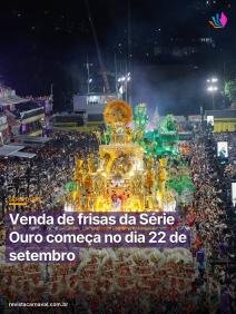 O termômetro do Carnaval da Sapucaí começa a subir com a chance de garantir o seu lugar bem pertinho da pista de desfile