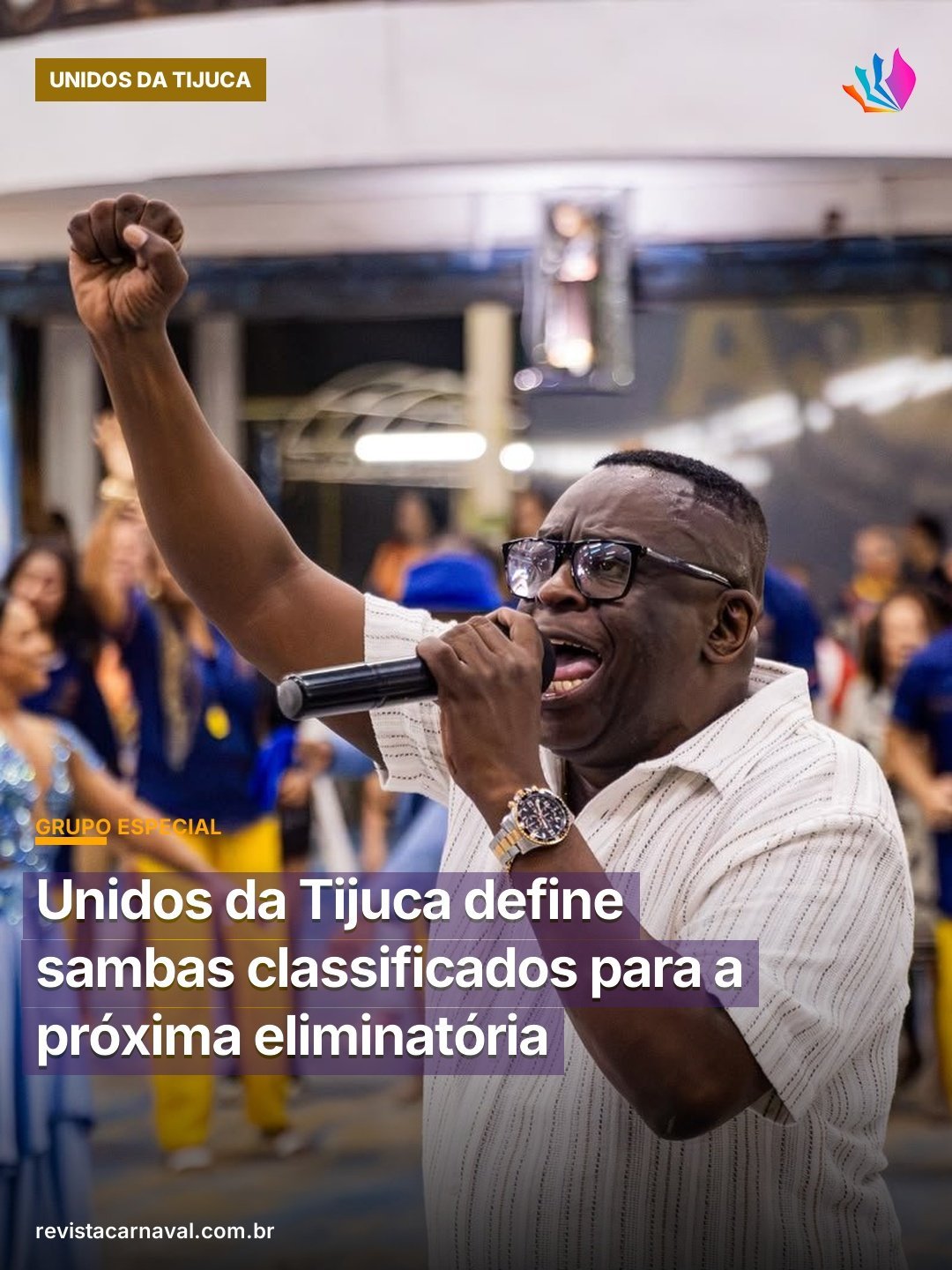 O Borel já respira a ansiedade para conhecer a trilha sonora que vai guiar sua jornada mística na Sapucaí.  A Unidos da 