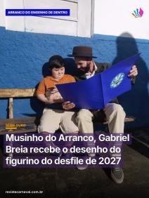 O futuro do samba se constrói com afeto e verdadeira inclusão na passarela do samba. Durante a semifinal de samba-enredo