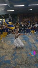 ✨💙💛 A ELEGÂNCIA DO PAVILHÃO EM CADA MOVIMENTO! 💛💙  Em câmera lenta, cada detalhe ganha ainda mais beleza: o bailado, a s