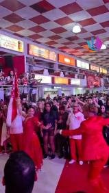 ❤️🤍 O PAVILHÃO TOMA CONTA DA QUADRA!  Na semifinal do samba-enredo 2027, Leonardo Moreira e Beatriz Paula entram em cena