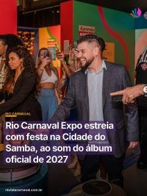 A magia da Sapucaí ganha vida o ano inteiro na Cidade do Samba com o pontapé inicial para a temporada de 2027.  A Rio Ca