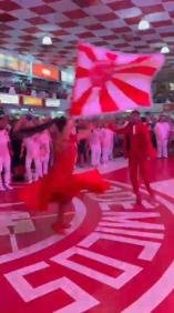 ❤️🤍 O PAVILHÃO DA ACADEMIA!  Leonam Santos e Jéssica Ferreira, o Terceiro Casal de Mestre-Sala e Porta-Bandeira do Salgu