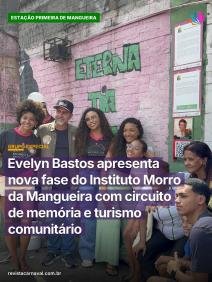 A história da verde e rosa agora é contada por quem tem o território no coração e na identidade. No último sábado, dia 2