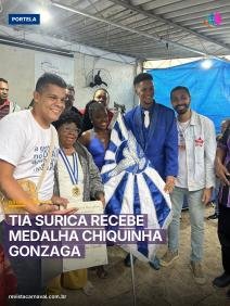A voz que ecoa a história do samba e a alma de Madureira agora carrega no peito a maior honraria feminina do Rio de Jane