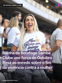 A força feminina que brilha na Sapucaí também assume o protagonismo na luta pela vida e pela dignidade das mulheres.  A 